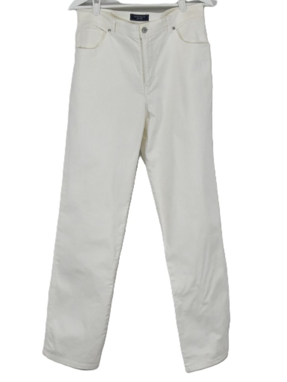 Charter Club White Straight Leg Jeans Size 12